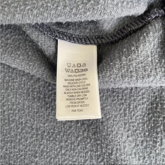 Mens Rorie Whelan Golf 1/4 Zip Pullover Sweatshirt Sweater Sz L Heather Blue - Picture 8 of 8